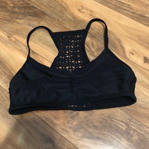 Black swimsuit top